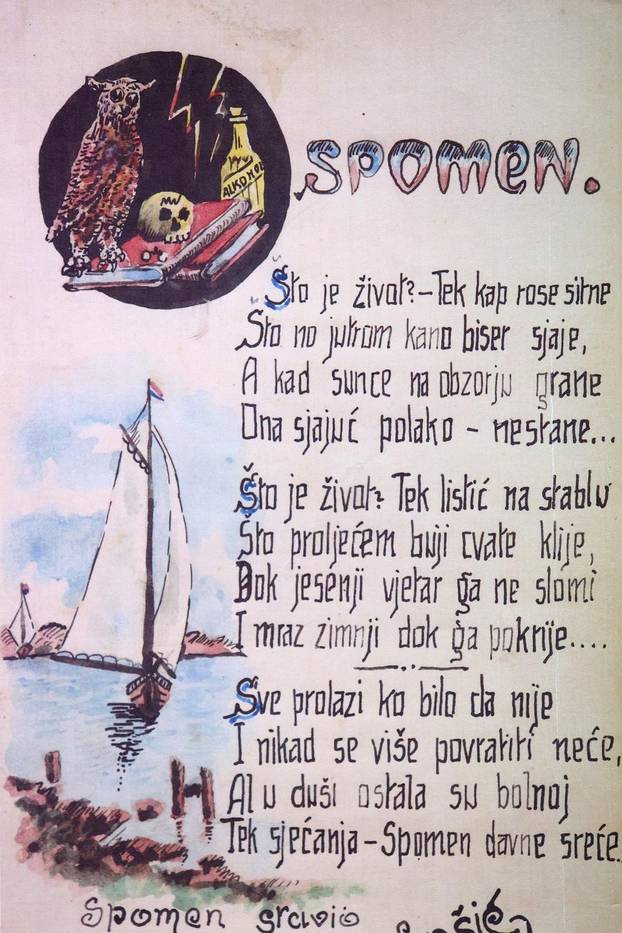 24SATA Rijeka: Izložba Muzeja spomenara pod nazivom "Tko se voli taj si piše"