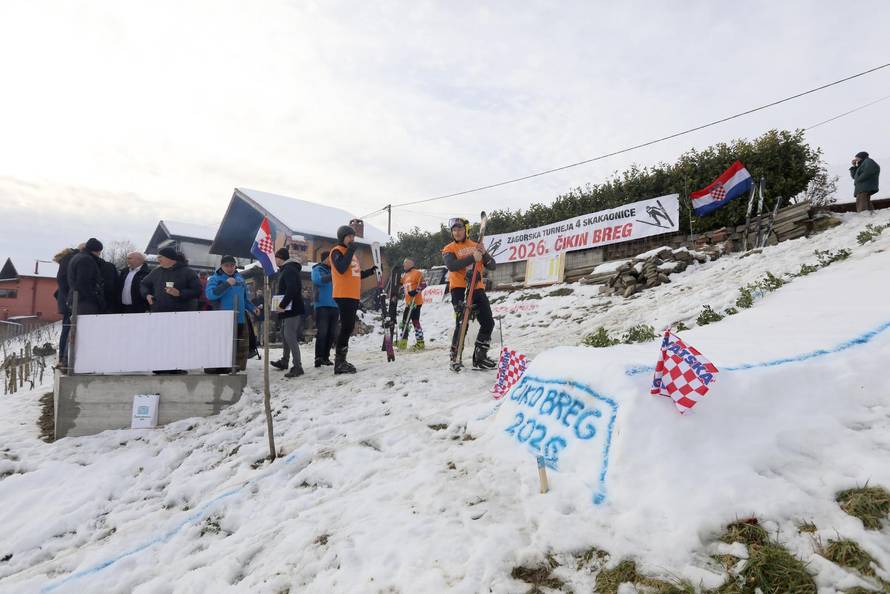 24SATA Zabok: Organizirano je natjecanje u skijaškim skokovima "Turneja 4 brega"