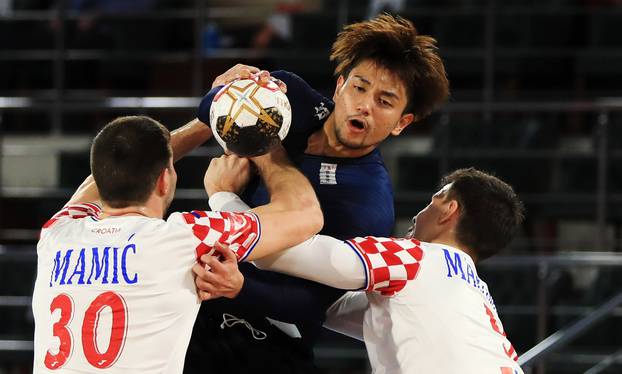 2021 IHF Handball World Championship - Preliminary Round Group C - Croatia v Japan