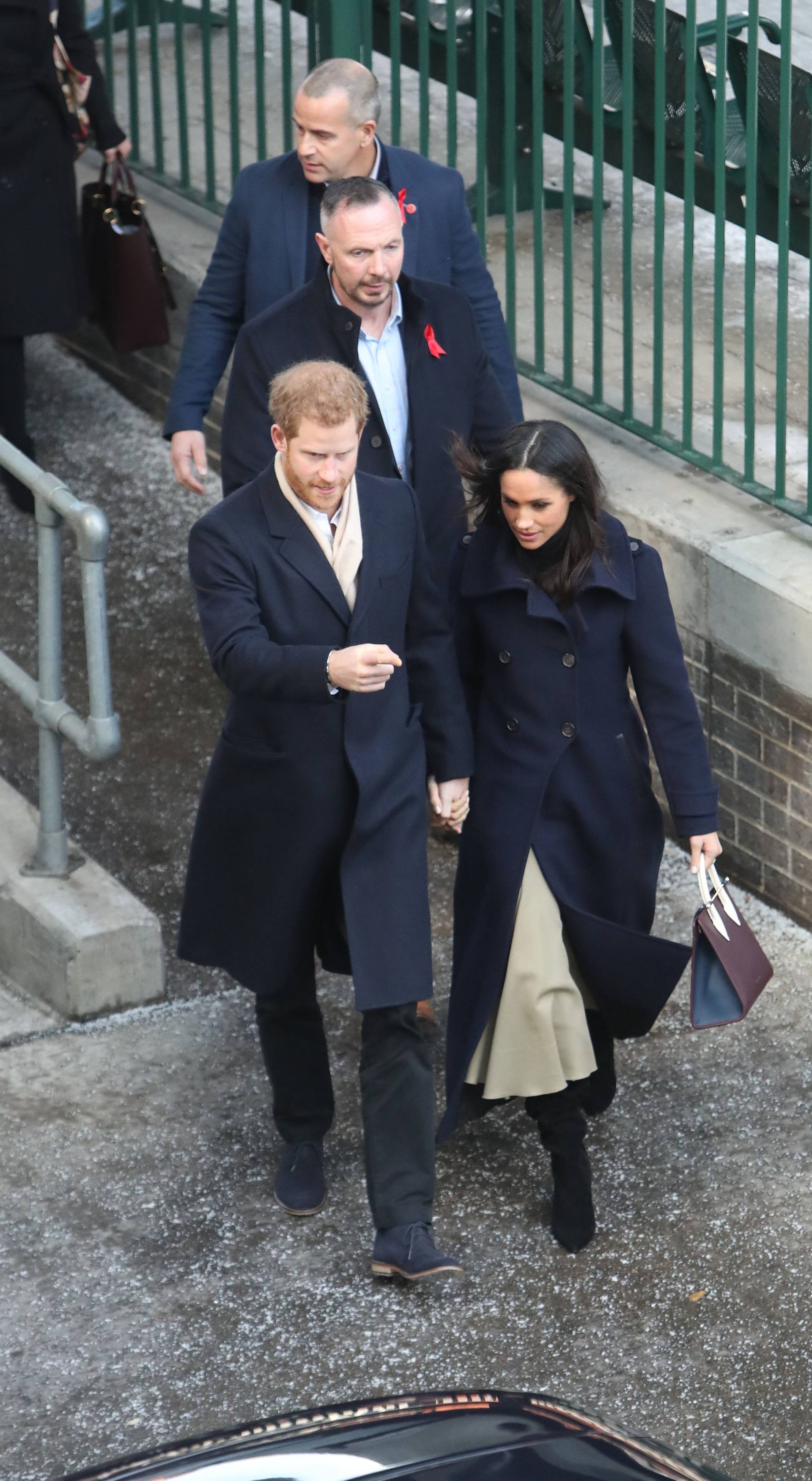 Prince Harry and Meghan Markle visit to Nottingham