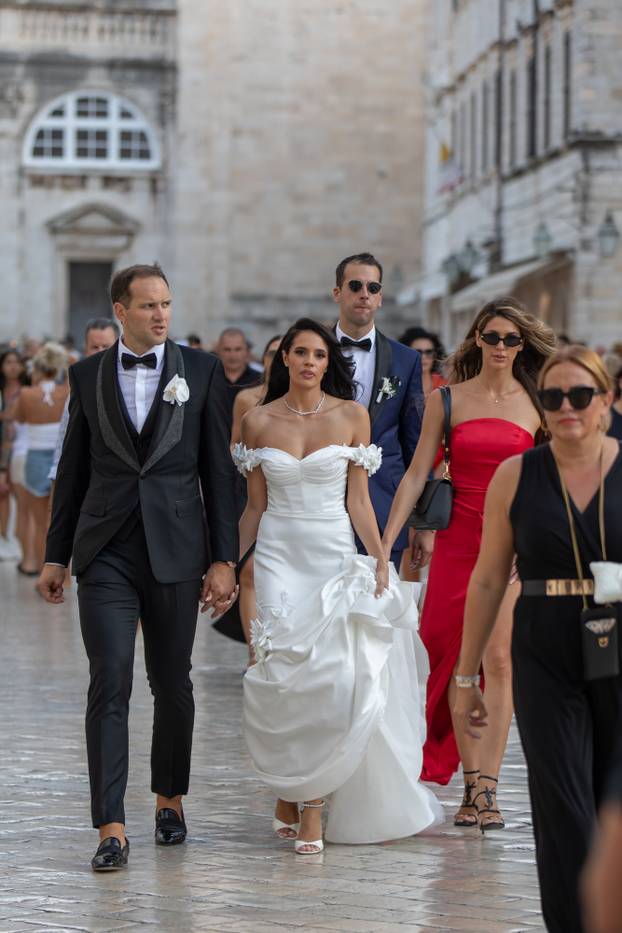 Zrinka Šahurić i Bojan Bogdanović vjenčali su se u Dubrovniku 