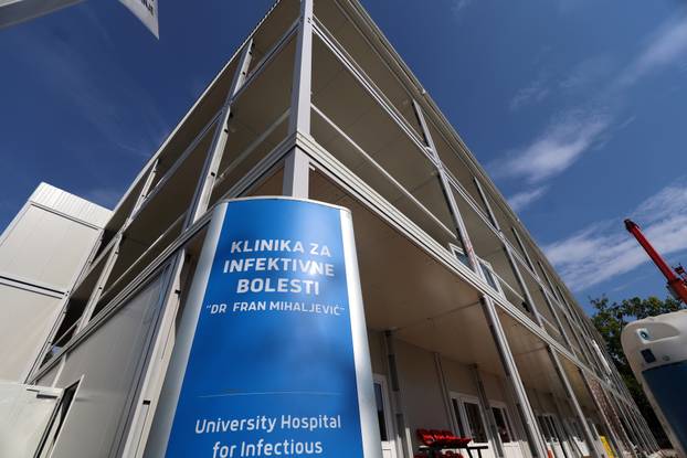 Zagreb: Nova modularna zgrada Klinike za infektivne bolesti dr. Fran Mihaljević