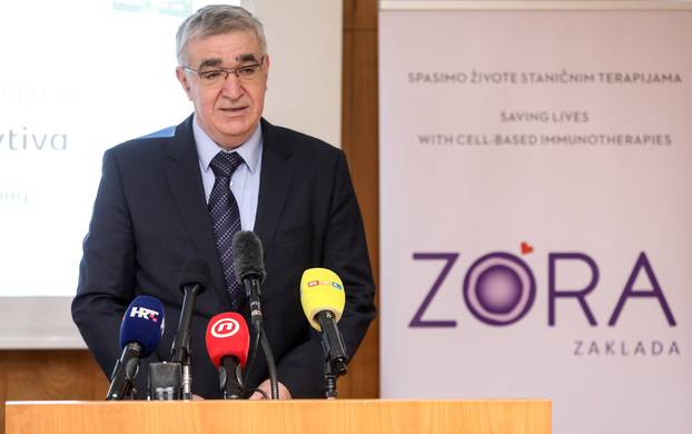 Zagreb: Konferencija za medije Zaklade Zora povodom početka proizvodnje CAR-T terapije u Hrvatskoj