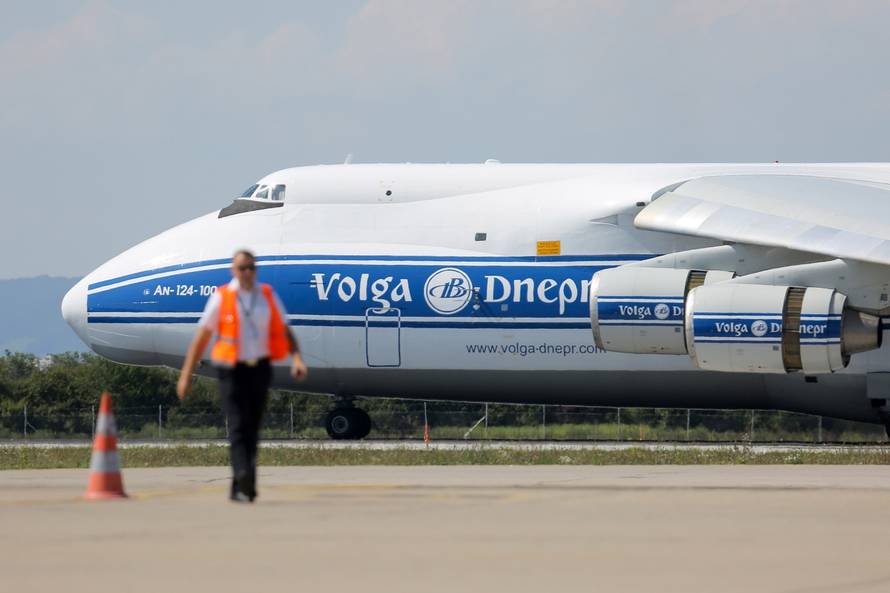 U Zagreb sletio jedan od najveÄih aviona na svijetu Antonov