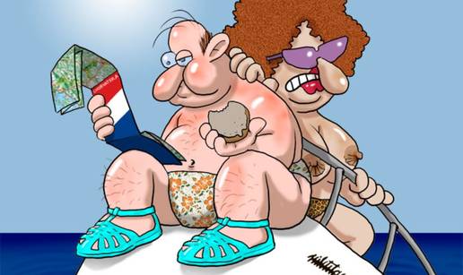 Zombix i Nik Titanik za Vas komentiraju turiste na pla&zcaron;i... 