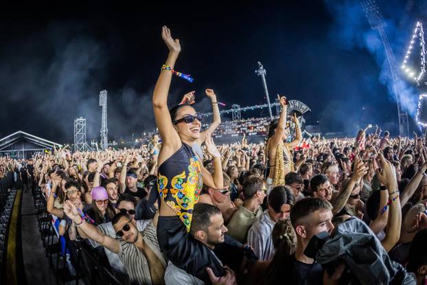 Split - Druga večer Ultra Europe Festivala, DJ Calvin Harris.