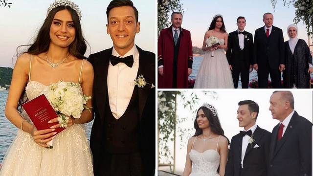 Oženio se nogometaš Mesut Ozil, a Erdogan mu je bio kum
