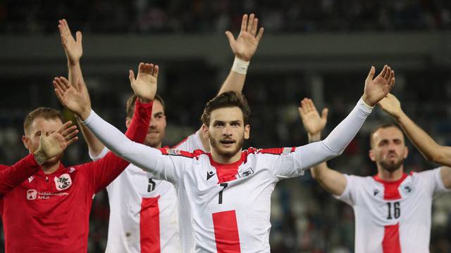 FILE PHOTO: UEFA Nations League - Group L - Georgia v North Macedonia