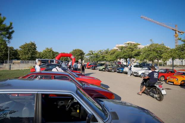 Zadar: 24. Oldtimer auto rally "100 kilometara Zadra"