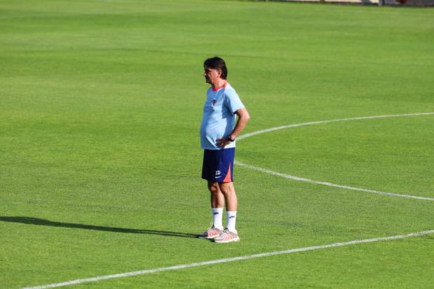 Rijeka: Trening nogometne reprezentacije Hrvatske