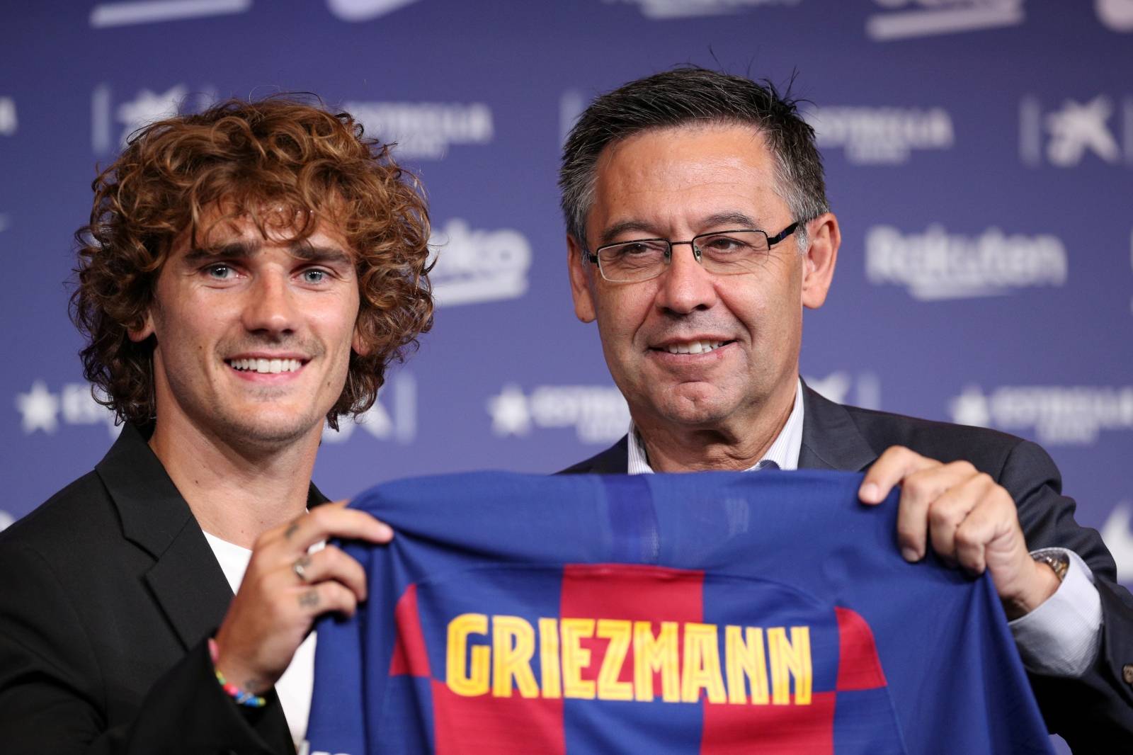 FC Barcelona presentation for new signing Antoine Griezmann