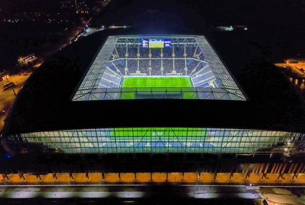 Everton Stadium Test Event - Bramley-Moore Dock - Monday February 17th