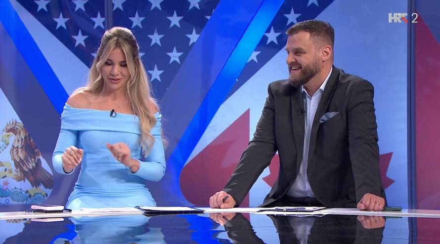 Valentina ponovno oduzima dah: Evo što je odjenula za susret Hrvatske i Portugala