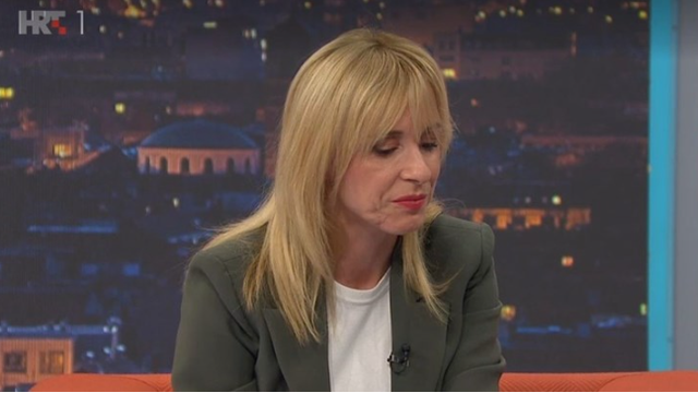 Šulentić se rasplakala tijekom emisije nakon što je Iva Olivari komentirala doček 'Vatrenih'