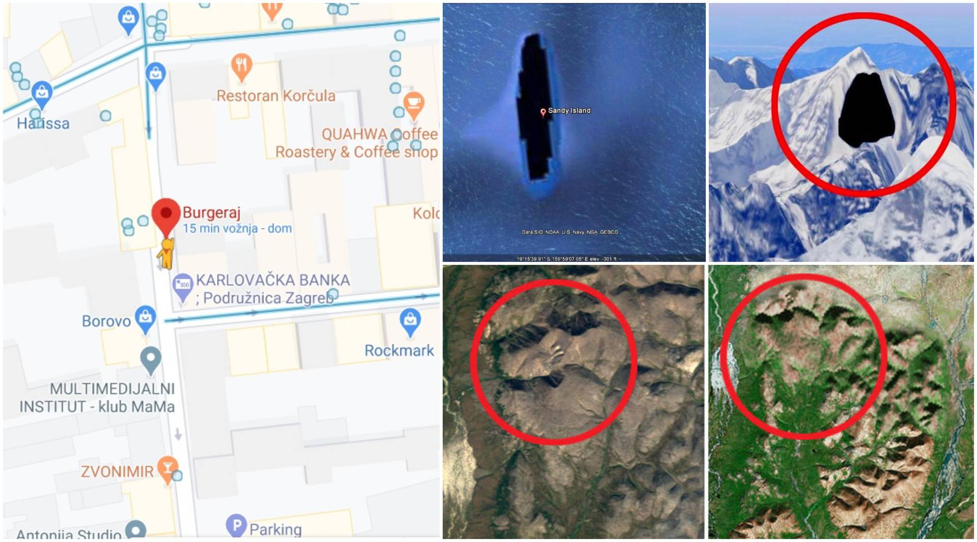 Tajne lokacije koje je Google Maps sakrio: 'Zašto se ne vidi dio Preradovićeve ulice?'