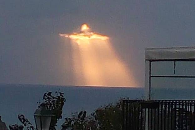 JESUS CHRIST IN THE SKY