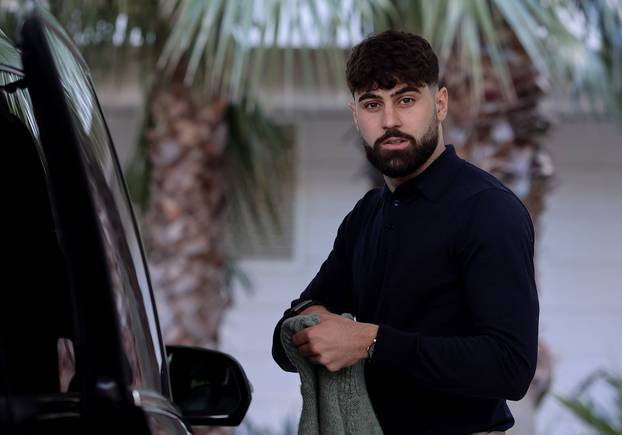 Podstrana: Okupljanje hrvatske nogometne reprezentacije uoči utakmica protiv Francuske