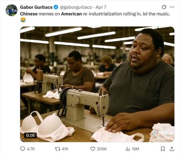 FOTO Kinezi brutalno sprdaju Amerikance: 'Ovako će izgledati njihova proizvodnja! Ha, ha, ha'