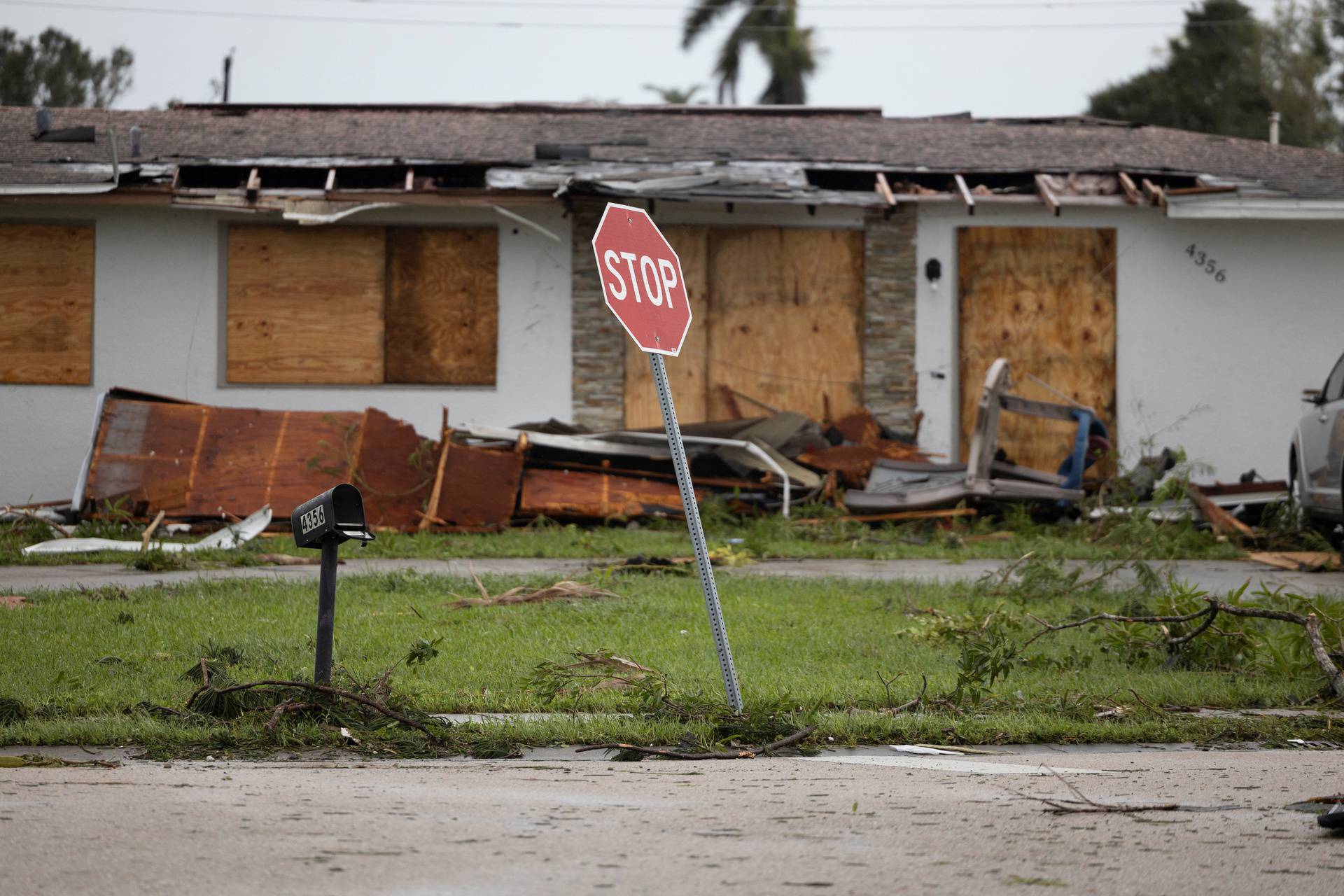 Hurricane Milton approaches Fort Myers, Florida