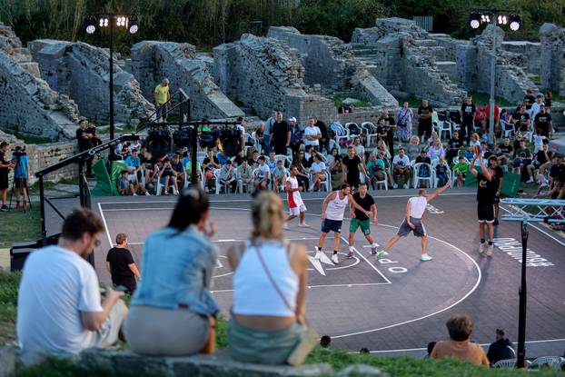 Solin: Gladiators4Salona, košarkaški turnir u amfiteatru