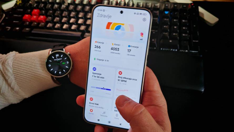 Test Xiaomi Watch S4 sata:  Elegatni suputnik kroz dan