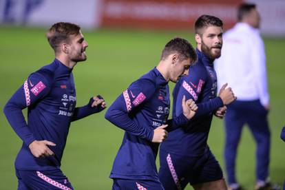 Zagreb: Hrvatska nogometna reprezentacija odradila je trening