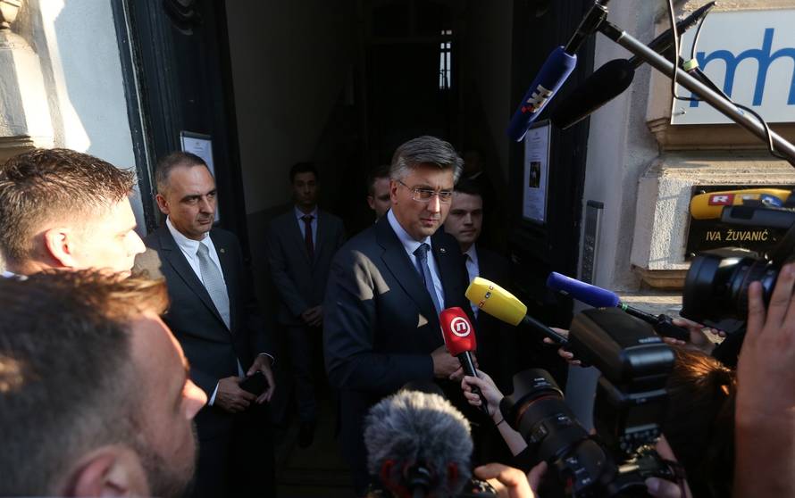 Zagreb: Andrej PlenkoviÄ na obiljeÅ¾avanju 29. obljetnice osnutka MladeÅ¾i HDZ-a