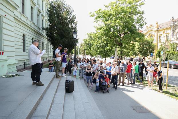 Osijek: 19 minuta šutnje za Luku
