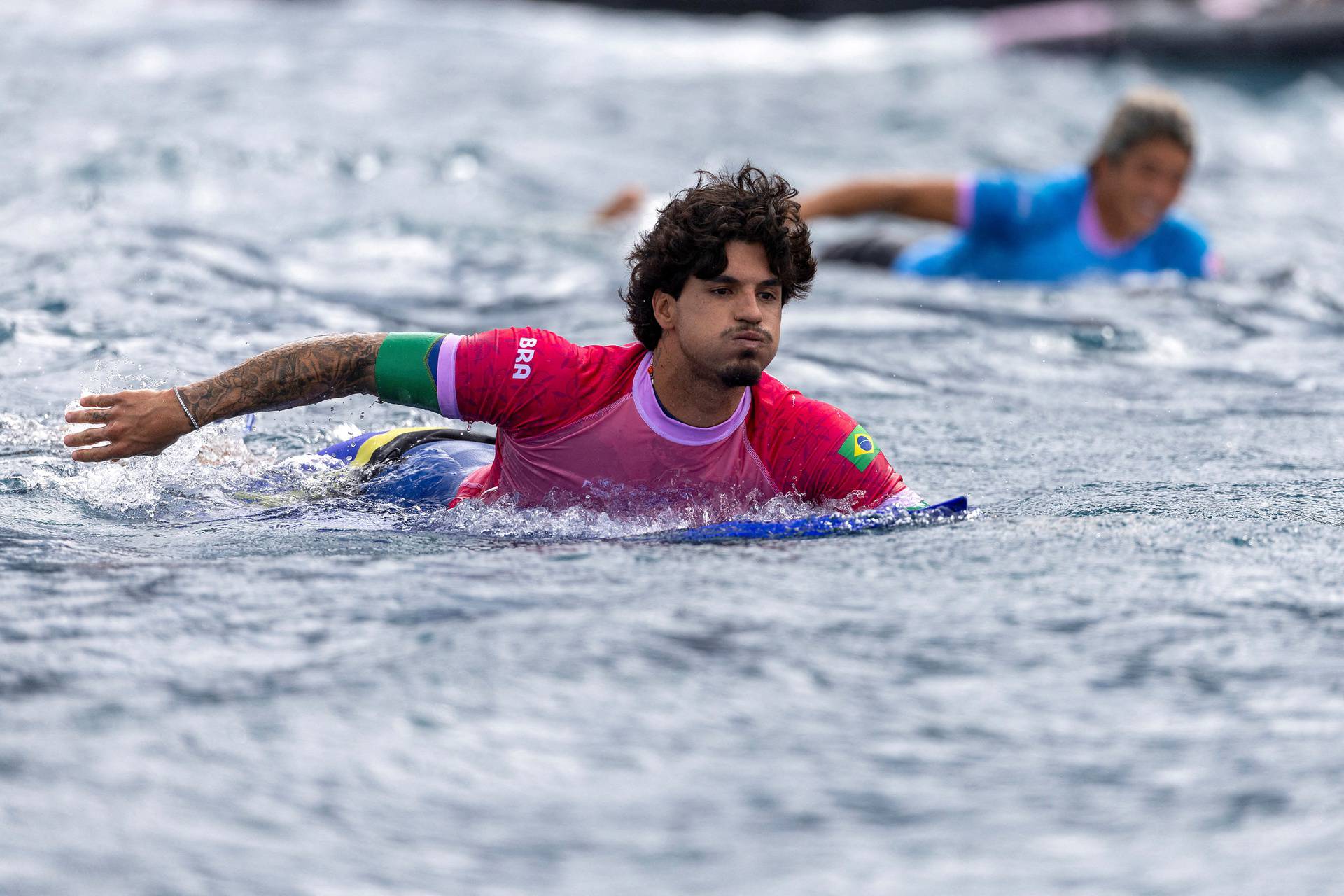 Surfing - Men's Round 3 - Heat 5