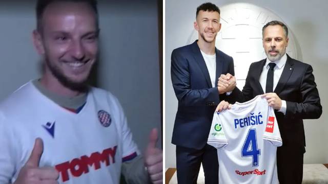 Akcija 'Ivane, vrime je' ide dalje! Kum zove Rakitića u Hajduk, on čestitao Perišiću