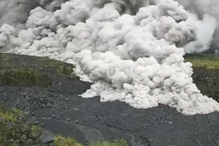 Erupcija vulkana Semeru u Indoneziji