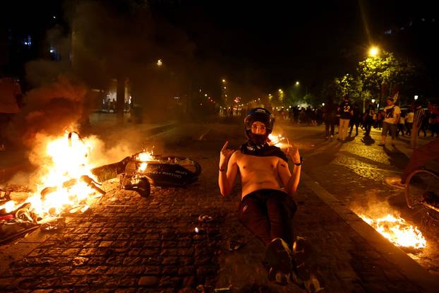 Champions League - Final - Paris St Germain fans gather in Paris