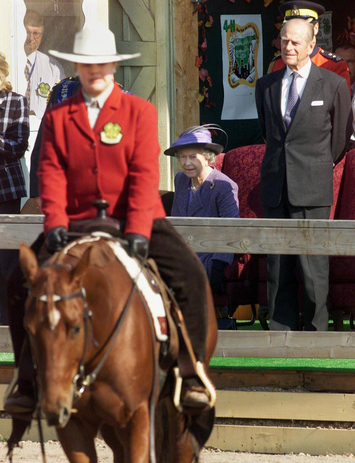 Queen Elizabeth II and Prince Philip - Agricultural Fair - Canada