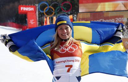 Hansdotter zlato u slalomu: Iznenadila sam i samu sebe