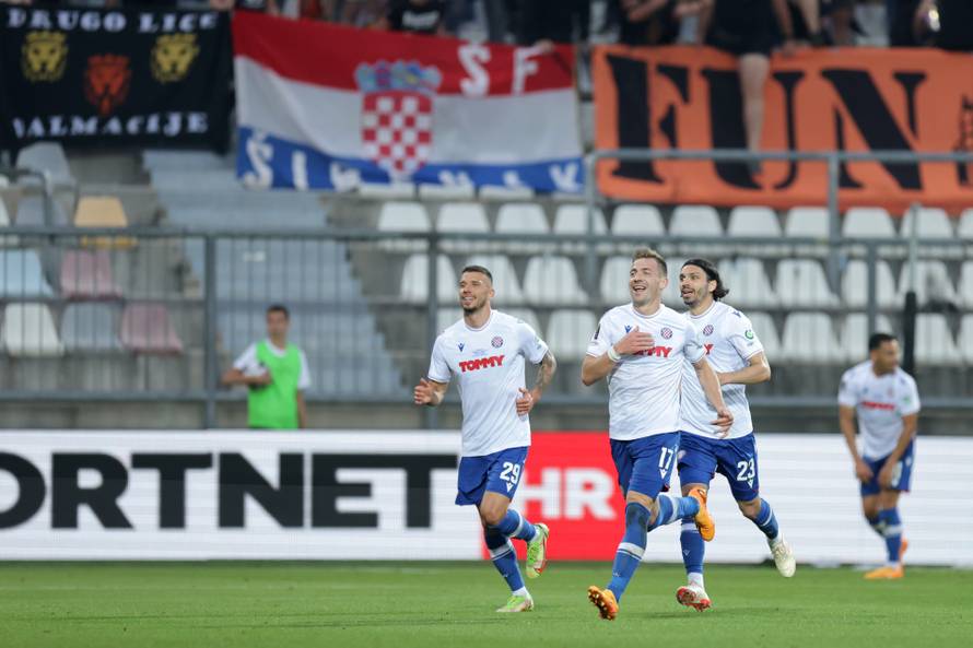 Finale SuperSport Hrvatskog nogometnog kupa između Hajduka i Šibenika