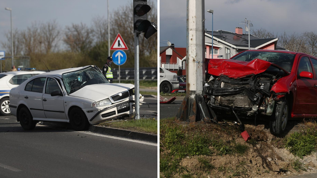 U prometnoj nesreći u Zagrebu ozlijeđeno troje ljudi