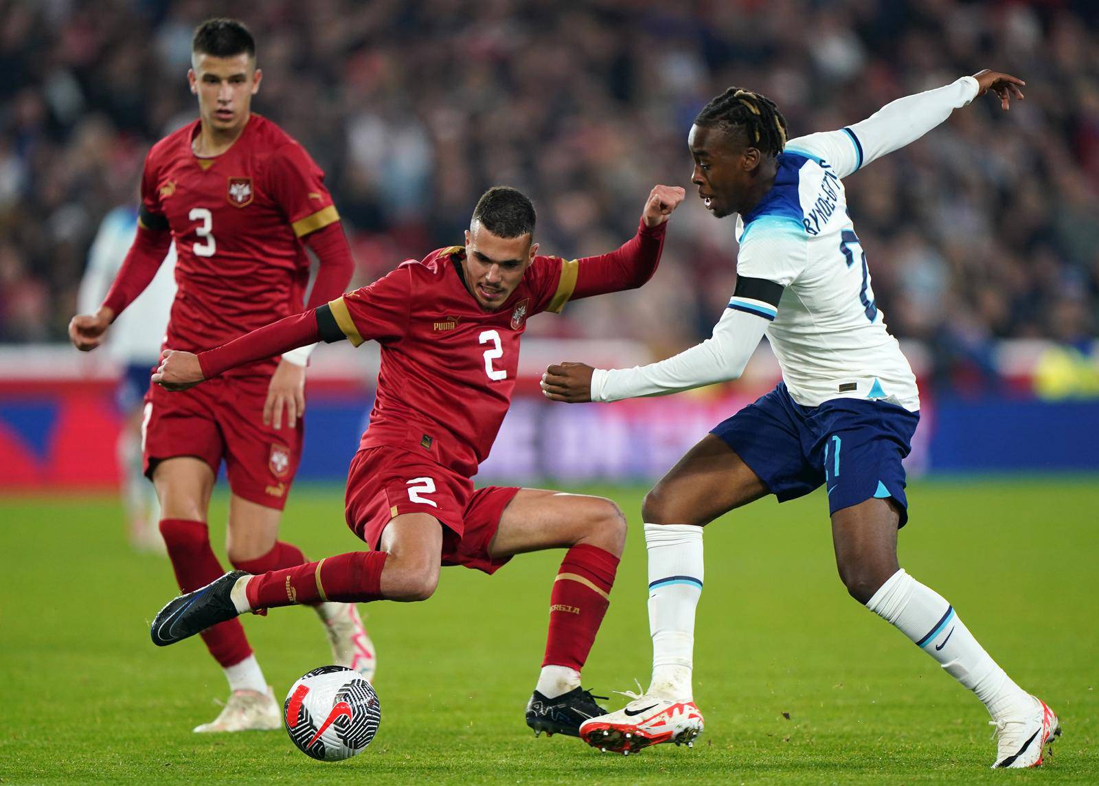 England v Serbia - UEFA Euro U21 Championship - Qualifying - Group F - City Ground