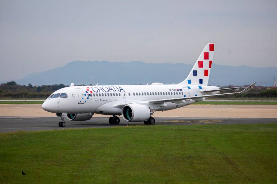 FOTO Croatia Airlines ima novi Airbus, nazvali ga 'Dubrovnik'