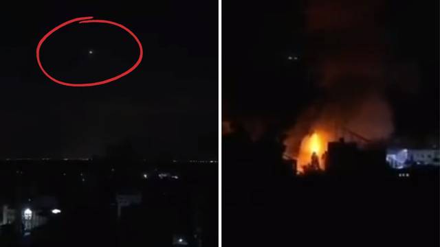 Izrael objavio snimku: 'Vidi se raketa ispaljena iz Gaze. Pada u 18.59. Tad je pogođena bolnica'