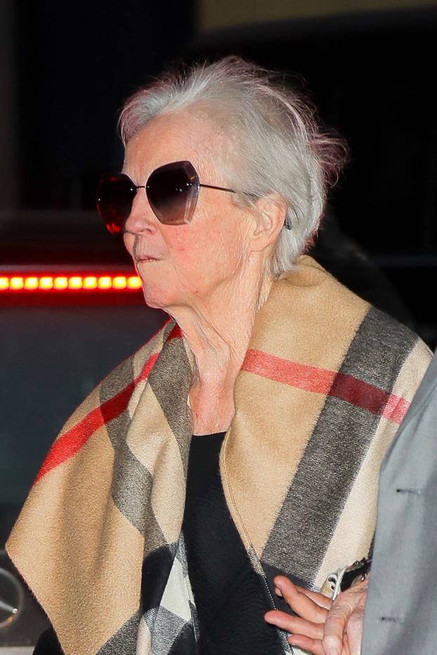 Patricia Carey arrives to Radio City Music Hall to see daughter Mariah Carey perform in New York City