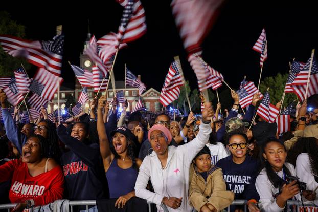2024 U.S. Presidential Election Night, at Howard University, in Washington
