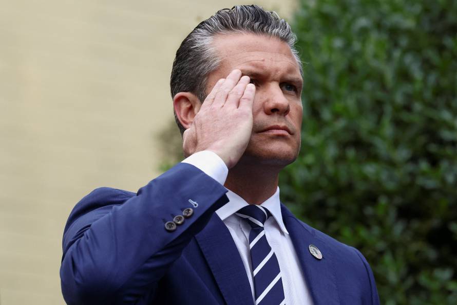 Ceremony marking the 24th anniversary of the September 11 attacks at the Pentagon