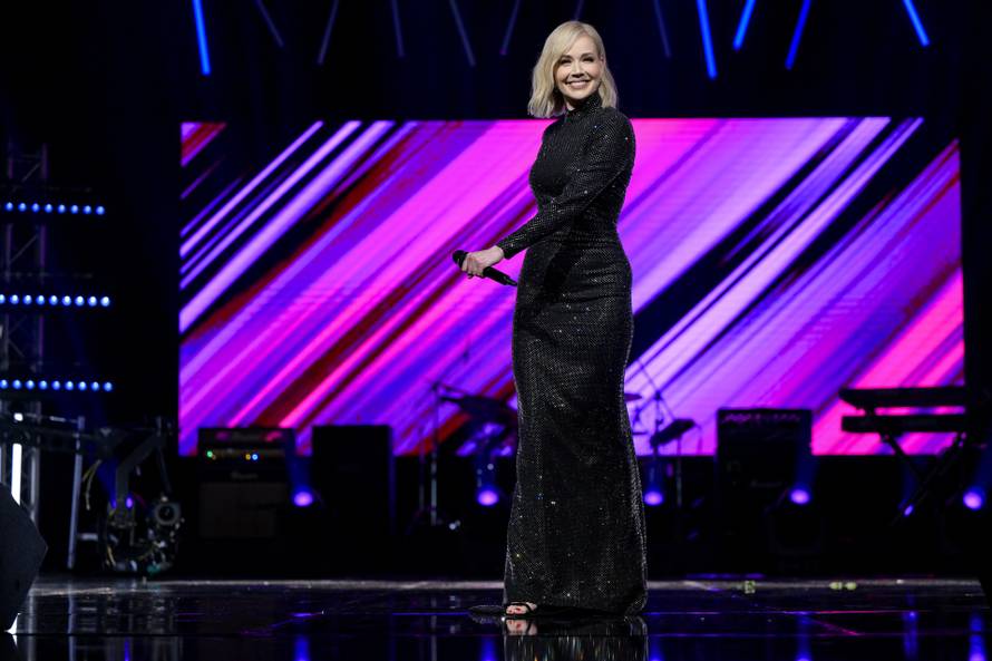 Zagreb: Nastup Jelene Rozge na dodjeli medijske nagrade "Večernjakova ruža" 