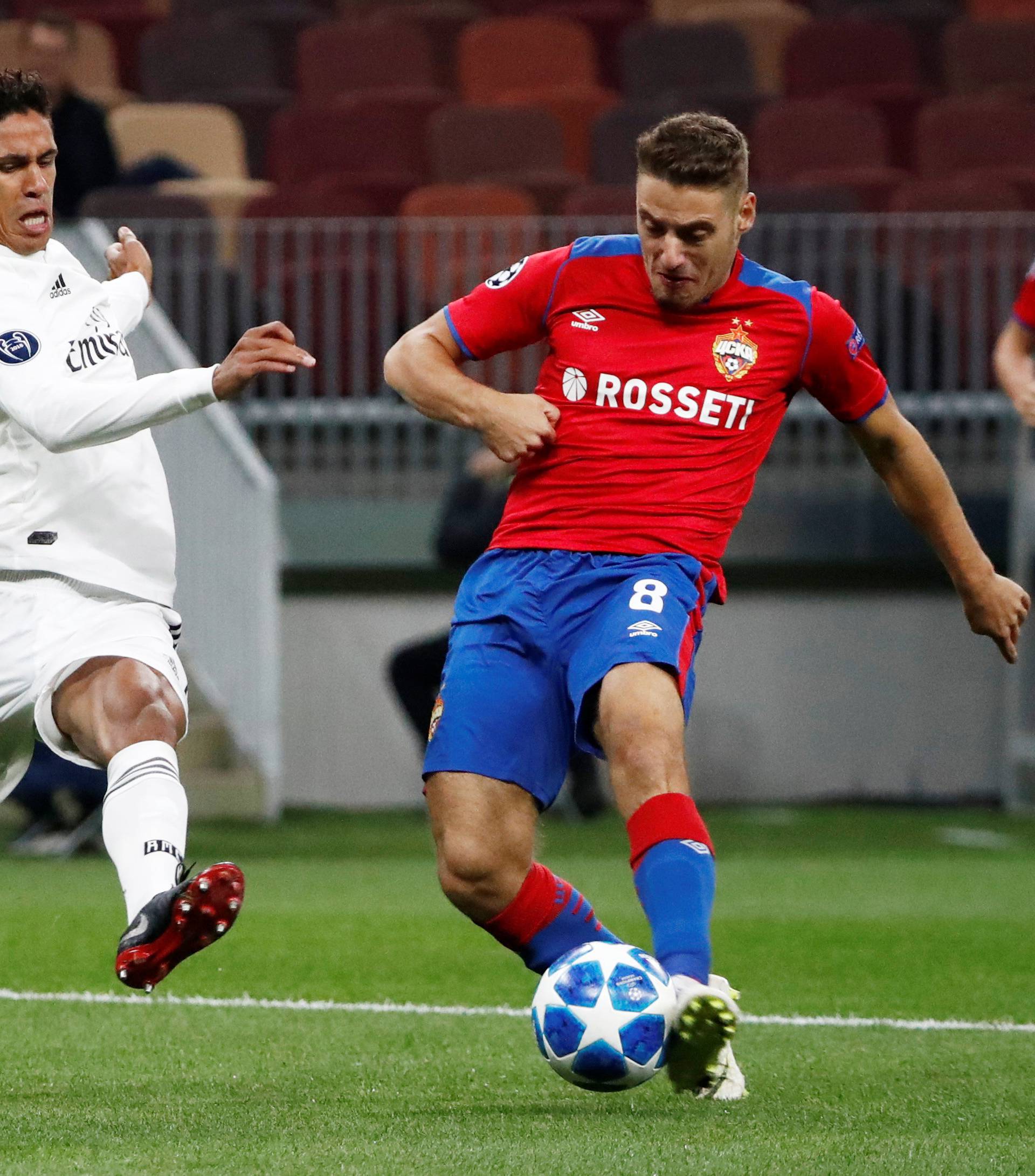 Champions League - Group Stage - Group G - CSKA Moscow v Real Madrid