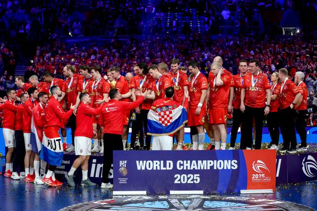 Dodjela medalja Hrvatskoj rukometnoj reprezentaciji 