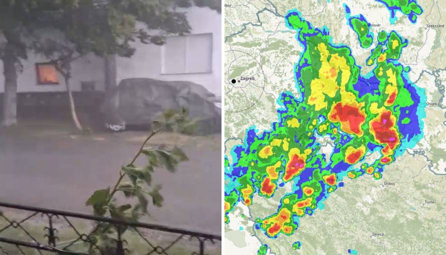 VIDEO Kaos diljem Hrvatske: Vjetar nosio krovove, tisuće bile bez struje, poplavljeni domovi