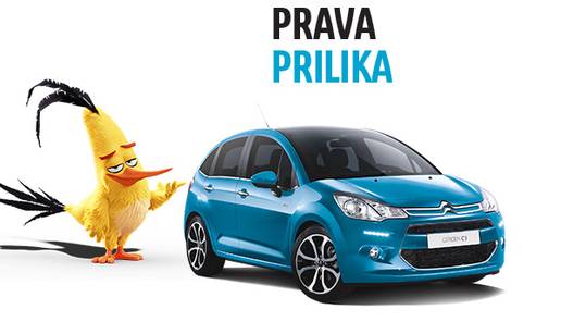 Citroën C3 i C3 Picasso u akciji s Angry Birds tijekom lipnja