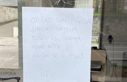 Zatvorio je frizerski salon zbog Hajduka i usput bacio kritiku na seniore. Pogledajte poruku...