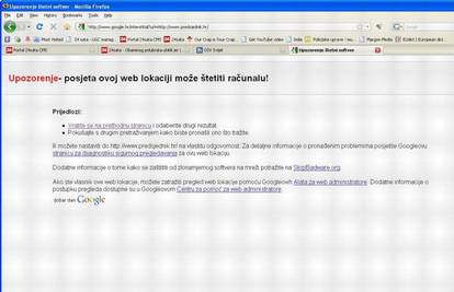Google tražilica bila je u kvaru zbog ljudske greške