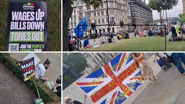 Veliki prosvjedi u Londonu: 'Troškovi života su iznimno porasli, svaka funta je bitna'